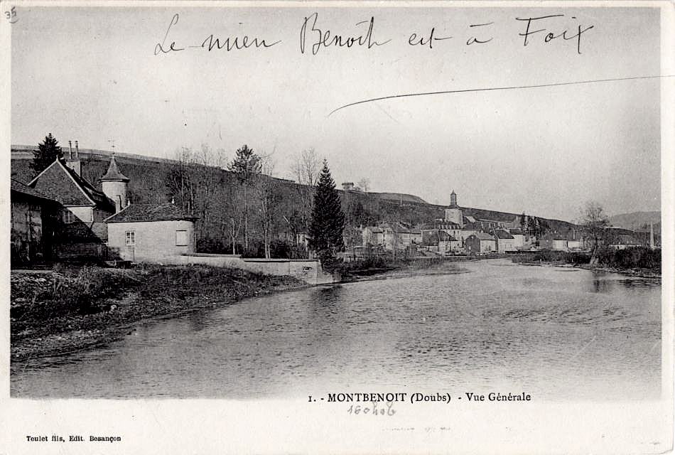 1. - MONTBENOIT (Doubs) - Vue Générale